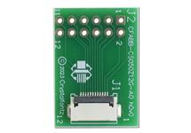 12-Position ZIF Breakout Board CFABB-CS050Z12G-A0 12-Position ZIF Breakout Board CFABB-CS050Z12G-A0