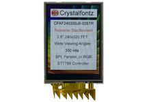 Resistive Touchscreen 2.8" 240x320 IPS TFT Display CFAF240320J0-028TR Resistive Touchscreen 2.8" 240x320 IPS TFT Display CFAF240320J0-028TR