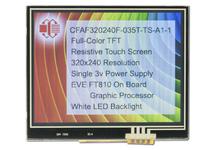 320x240 EVE Touchscreen TFT Display CFAF320240F-035T-TS-A1-1 320x240 EVE Touchscreen TFT Display CFAF320240F-035T-TS-A1-1