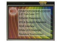 3.5" Resistive Touchscreen TFT Display CFAF320240H0-035SR 3.5" Resistive Touchscreen TFT Display CFAF320240H0-035SR