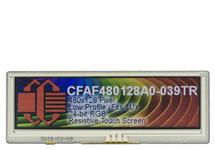480x128 Bar-Type Resistive Touchscreen TFT CFAF480128A0-039TR