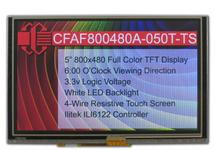 5" 800x480 Touch Screen Color TFT CFAF800480A-050T-TS 5" 800x480 Touch Screen Color TFT CFAF800480A-050T-TS
