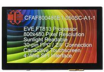 800x480 EVE Accelerated TFT CFAF800480E1-050SC-A1-1 800x480 EVE Accelerated TFT CFAF800480E1-050SC-A1-1
