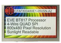 800x480 5" EVE TFT Display CFAF800480E1-050SN-A2