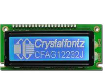 White on Blue 122x32 Graphic LCD CFAG12232J-TMI-TA