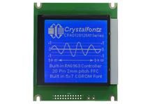 Blue 128x128 Parallel Graphic LCD CFAG128128A1-TMI-TZ Blue 128x128 Parallel Graphic LCD CFAG128128A1-TMI-TZ