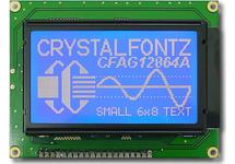 White on Blue 2.9 inch Graphic LCD CFAG12864A-TMI-VN White on Blue 2.9 inch Graphic LCD CFAG12864A-TMI-VN