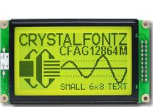 Black on Yellow-Green 128x64 Graphic LCD CFAG12864M-YYH-TN Black on Yellow-Green 128x64 Graphic LCD CFAG12864M-YYH-TN