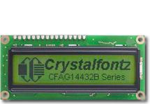 Green 144x32 Sunlight Readable Graphic LCD CFAG14432B-YYH-TT Green 144x32 Sunlight Readable Graphic LCD CFAG14432B-YYH-TT