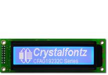 Blue 192x32 Serial Graphic LCD CFAG19232C-TMI-TT Blue 192x32 Serial Graphic LCD CFAG19232C-TMI-TT