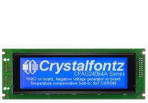 White on Blue 240x64 Graphic LCD CFAG24064A-TMI-TZ White on Blue 240x64 Graphic LCD CFAG24064A-TMI-TZ