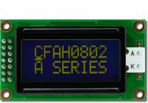 Yellow-green 8x2 Character LCD CFAH0802A-YMI-JT