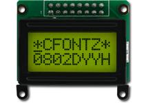 Backlit 8x2 Character Sunlight Readable LCD CFAH0802D-YYH-JP Backlit 8x2 Character Sunlight Readable LCD CFAH0802D-YYH-JP