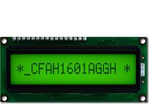 16x1 Character Sunlight Readable LCD CFAH1601A-GGH-JT