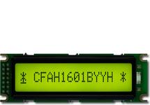 Small 16x1 Character Sunlight Readable LCD CFAH1601B-YYH-ET Small 16x1 Character Sunlight Readable LCD CFAH1601B-YYH-ET