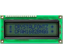 Reflective 16x2 Character LCD CFAH1602B-NGG-JTV Reflective 16x2 Character LCD CFAH1602B-NGG-JTV