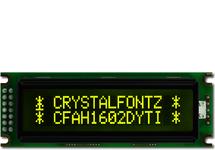 Yellow-Black 16x2 Character LCD CFAH1602D-YTI-ET Yellow-Black 16x2 Character LCD CFAH1602D-YTI-ET