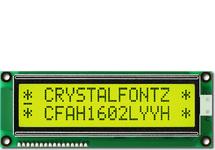 Transflective Yellow 16x2 Character LCD CFAH1602L-YYH-JT