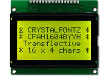 Transflective 16x4 Character LCD CFAH1604B-YYH-ET