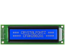 20x2 Character LCD White on Blue CFAH2002A1-TMI-JT 20x2 Character LCD White on Blue CFAH2002A1-TMI-JT