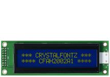Yellow-Green 20x2 Character LCD CFAH2002A1-YMI-JT