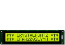 Sunlight Readable 20x2 Character LCD CFAH2002L-YYH-ET