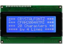 White on Blue 20x4 Character Module CFAH2004A-TMI-JT