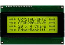 Standard 20x4 Character LCD CFAH2004A-YYH-JTE Standard 20x4 Character LCD CFAH2004A-YYH-JTE