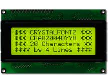 Small Yellow-Green 20x4 Character Module CFAH2004B-YYH-ET Small Yellow-Green 20x4 Character Module CFAH2004B-YYH-ET