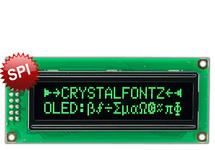 16x2 SPI OLED With Green Characters CFAL1602C-PG 16x2 SPI OLED With Green Characters CFAL1602C-PG