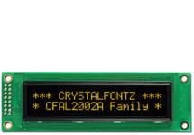 20x2 Parallel Character OLED CFAL2002A-Y 20x2 Parallel Character OLED CFAL2002A-Y