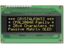 20x4 Parallel Character OLED CFAL2004A-Y 20x4 Parallel Character OLED CFAL2004A-Y