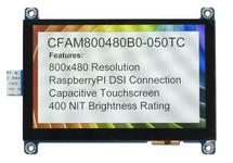 5" Raspberry Pi Compatible Touchscreen Display CFAM800480B0-050TC 5" Raspberry Pi Compatible Touchscreen Display CFAM800480B0-050TC