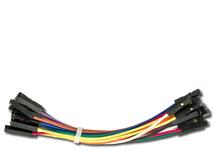 3-inch Female to Female Jumper Wires WR-JMP-Y41 3-inch Female to Female Jumper Wires WR-JMP-Y41