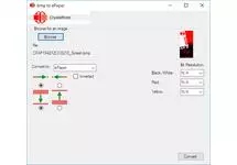 Bitmap to ePaper Converter BMP-to-ePaper