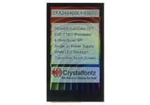 240x400 Capacitive Touchscreen EVE TFT Display CFA240400E1-030TC