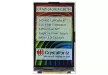 3" 240x400 EVE TFT Display CFA240400E1-030TN 3" 240x400 EVE TFT Display CFA240400E1-030TN