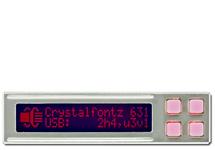 Red 20x2 Character USB Display CFA631-RMF-KU