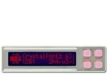 Red 20x2 Character USB Display CFA631-RMF-KU