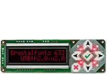 Red 16x2 Character USB Display Module CFA633-RDI-KU