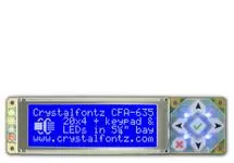 Dark Blue 20x4 Character USB LCD Display CFA635-TML-KU Dark Blue 20x4 Character USB LCD Display CFA635-TML-KU