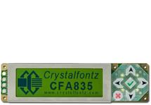 Yellow-Green 244x68 Graphic Display Module CFA835-YYK