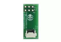 6-Position ZIF Breakout Board CFABB-CS050Z06G-A0 6-Position ZIF Breakout Board CFABB-CS050Z06G-A0