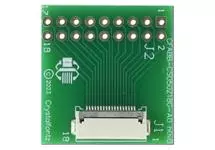 18-Position ZIF Breakout Board CFABB-CS050Z18G-A0 18-Position ZIF Breakout Board CFABB-CS050Z18G-A0