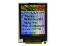 176x220 2" Full Color TFT LCD CFAF176220U-020T 176x220 2" Full Color TFT LCD CFAF176220U-020T