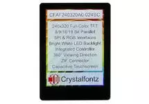2.4" Full-Color Capacitive Touchscreen TFT CFAF240320A0-024SC 2.4" Full-Color Capacitive Touchscreen TFT CFAF240320A0-024SC