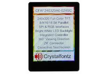 2.4" Full-Color Capacitive Touchscreen TFT CFAF240320A0-024SC