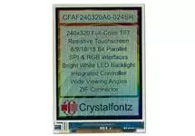 240x320 2.4" Resistive Touchscreen TFT Display CFAF240320A0-024SR 240x320 2.4" Resistive Touchscreen TFT Display CFAF240320A0-024SR