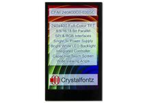 3 Inch 240x400 Full-Color IPS Touchscreen Display CFAF240400C0-030SC