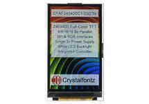 3&quot; 240x400 pixel TFT Display CFAF240400C1-030TN